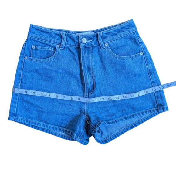 Simons Blue Jean Shorts with Pockets Women Size 27 - Picture 5 of 6